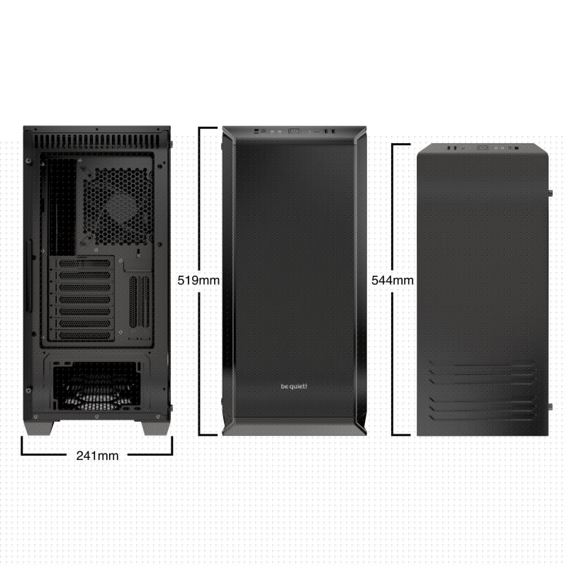 be quiet! Dark Base 700 Midi Tower Noir