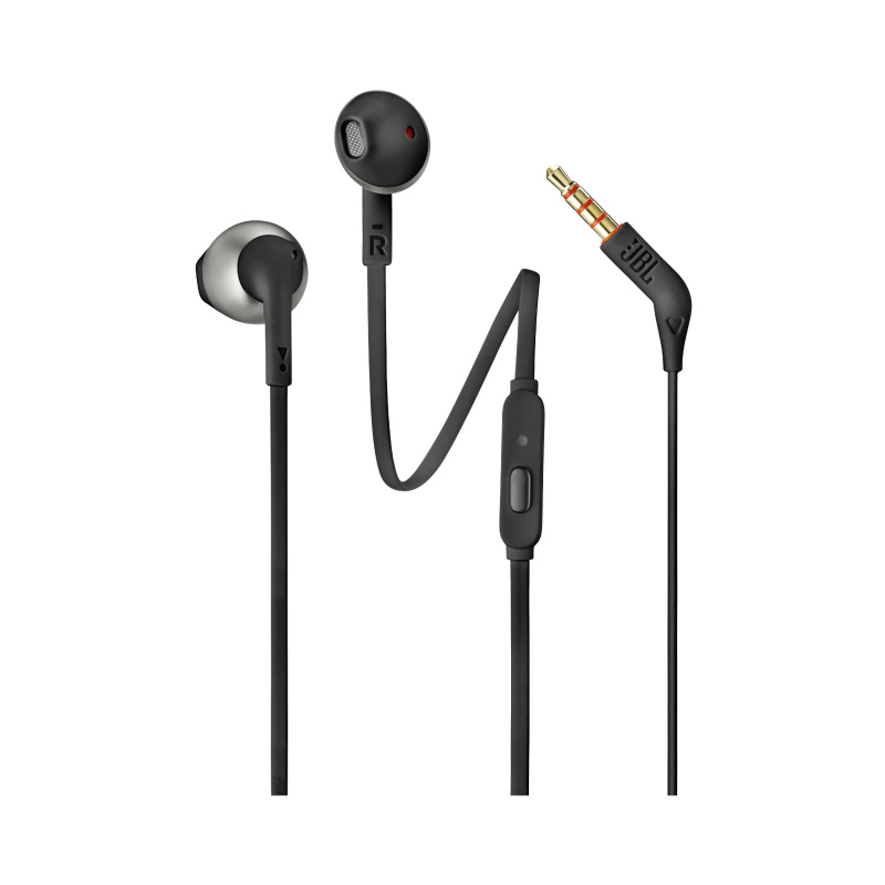 JBL Tune 205 Casque Avec fil Ecouteurs Appels/Musique Noir