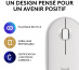 Logitech Pebble 2 M350s souris Voyage Ambidextre RF sans fil + Bluetooth Optique 4000 DPI