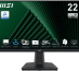 MSI Pro MP225V écran plat de PC 54,5 cm (21.4") 1920 x 1080 pixels Full HD LCD Noir
