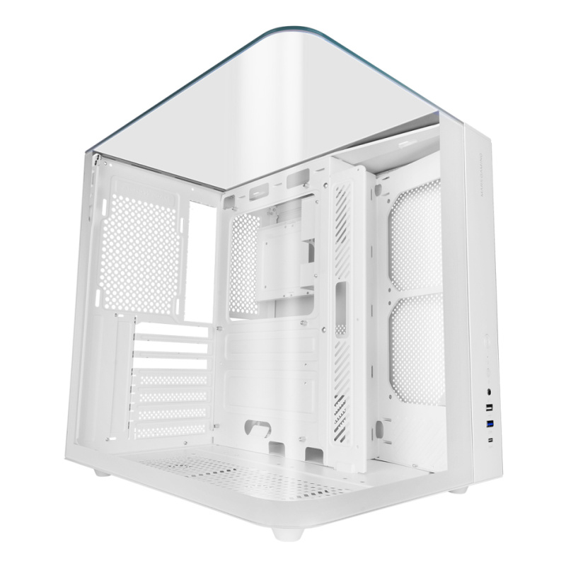 Mars Gaming MC-INFINIOLITEW Midi Tower Blanc