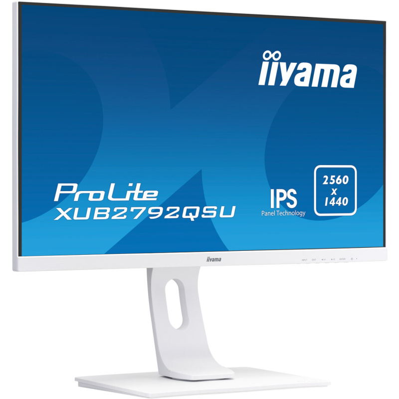 iiyama ProLite XUB2792QSU-W1 LED display 68,6 cm (27") 2560 x 1440 pixels Quad HD Blanc
