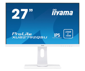 iiyama ProLite XUB2792QSU-W1 LED display 68,6 cm (27") 2560 x 1440 pixels Quad HD Blanc