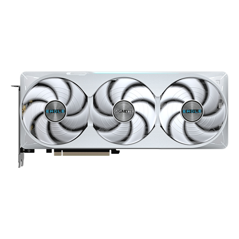 GIGABYTE GeForce RTX 5070 Ti EAGLE OC ICE SFF 16G Carte Graphique - 16 Go GDDR7, 256 bits, PCI-E 5.0, 2542 MHz Core Clock, 3 x DP 2.1a, 1 x HDMI 2.1b, NVIDIA DLSS 4, GV-N507TEAGLEOC ICE-16GD