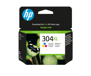HP 304XL Cartouche d’encre trois couleurs grande capacité authentique