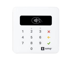 SumUp Air lecteur de cartes à puce Intérieur & extérieur Batterie Blanc