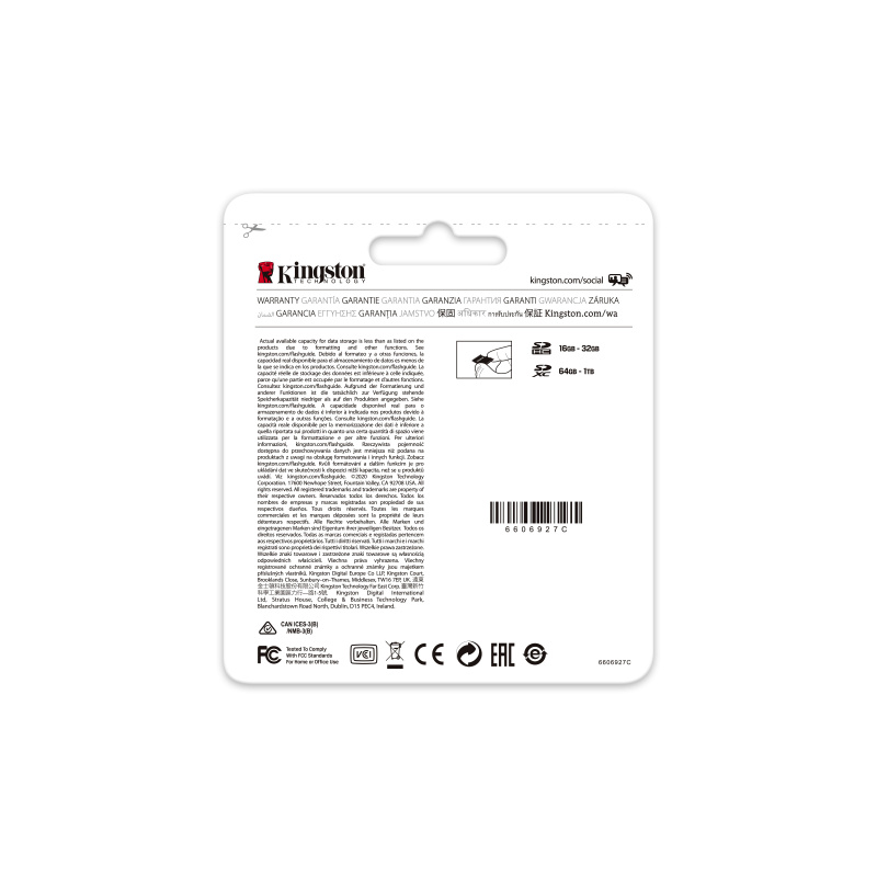 Kingston Technology Canvas Go! Plus Carte microSDXC Canvas Go Plus 170R A2 U3 V30 de 256 Go + ADP