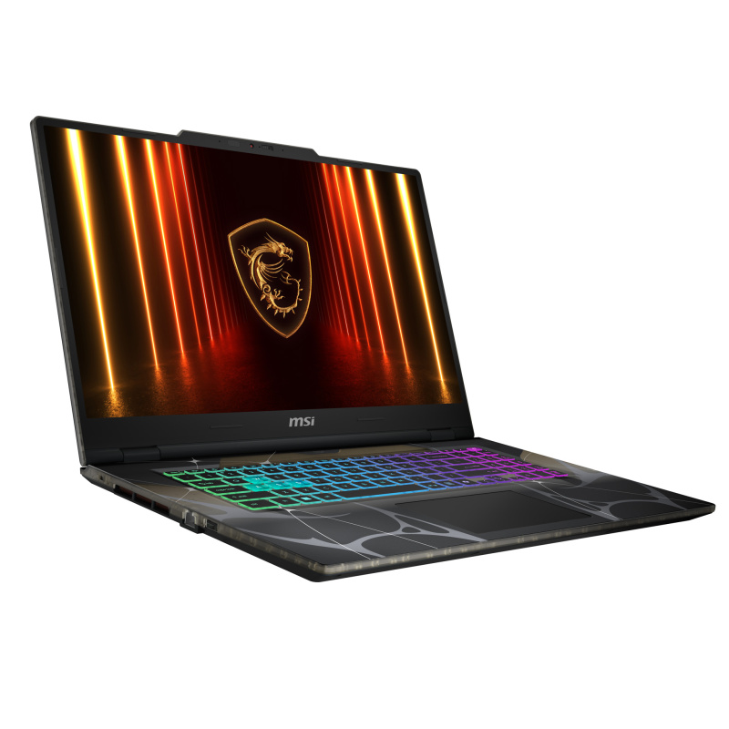 MSI Cyborg 17 B2RWFKG-069XFR Intel Core 5 210H Ordinateur portable 43,9 cm (17.3") Full HD 16 Go DDR5-SDRAM 512 Go SSD NVIDIA GeForce RTX 5060 Wi-Fi 6E (802.11ax) DOS gratuit Noir