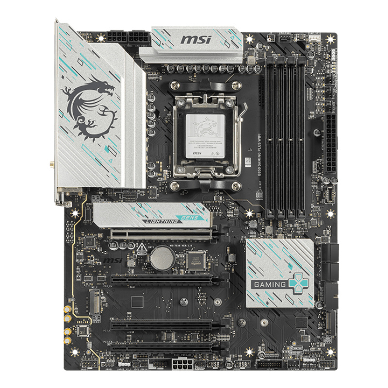 MSI B850 GAMING PLUS WIFI carte mère AMD B850 Emplacement AM5 ATX