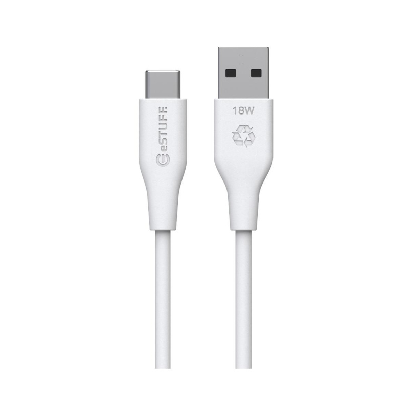 eSTUFF ES605170-BULK câble USB USB 2.0 1 m USB C USB A Blanc