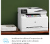 HP Color LaserJet Pro Imprimante multifonction M283fdw, Couleur, Imprimante pour Impression, copie, scan, fax, Impression USB en façade; Numérisation vers e-mail; Impression recto-verso; Chargeur automatique de documents déroulé de 50 feuilles