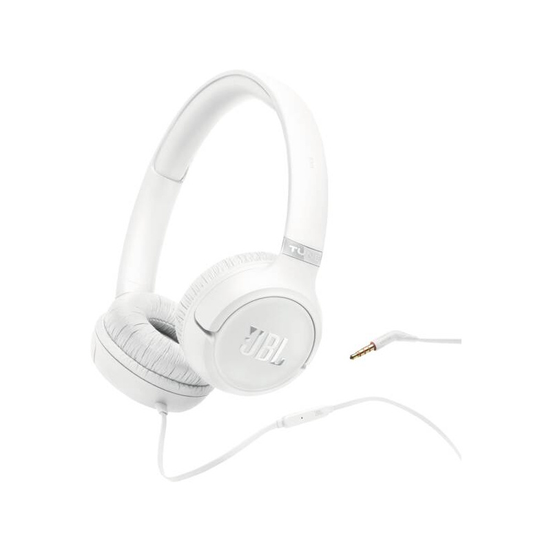 JBL Tune 530 Casque Avec fil Arceau Musique/Quotidien Blanc