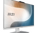MSI Modern AM272P 12M-1260FR Intel® Core™ i5 i5-1235U 68,6 cm (27") 1920 x 1080 pixels PC All-in-One 16 Go DDR4-SDRAM 500 Go SSD Windows 11 Home Wi-Fi 6E (802.11ax) Blanc