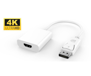 Microconnect DPHDMI3W câble vidéo et adaptateur 0,15 m DisplayPort HDMI Blanc