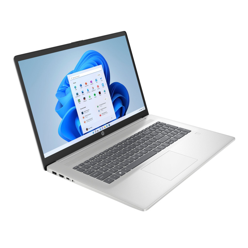 HP Laptop 17-cp3006nf AMD Ryzen™ 7 7730U Ordinateur portable 43,9 cm (17.3") Full HD 16 Go DDR4-SDRAM 1 To SSD Wi-Fi 6 (802.11ax) Windows 11 Home Argent