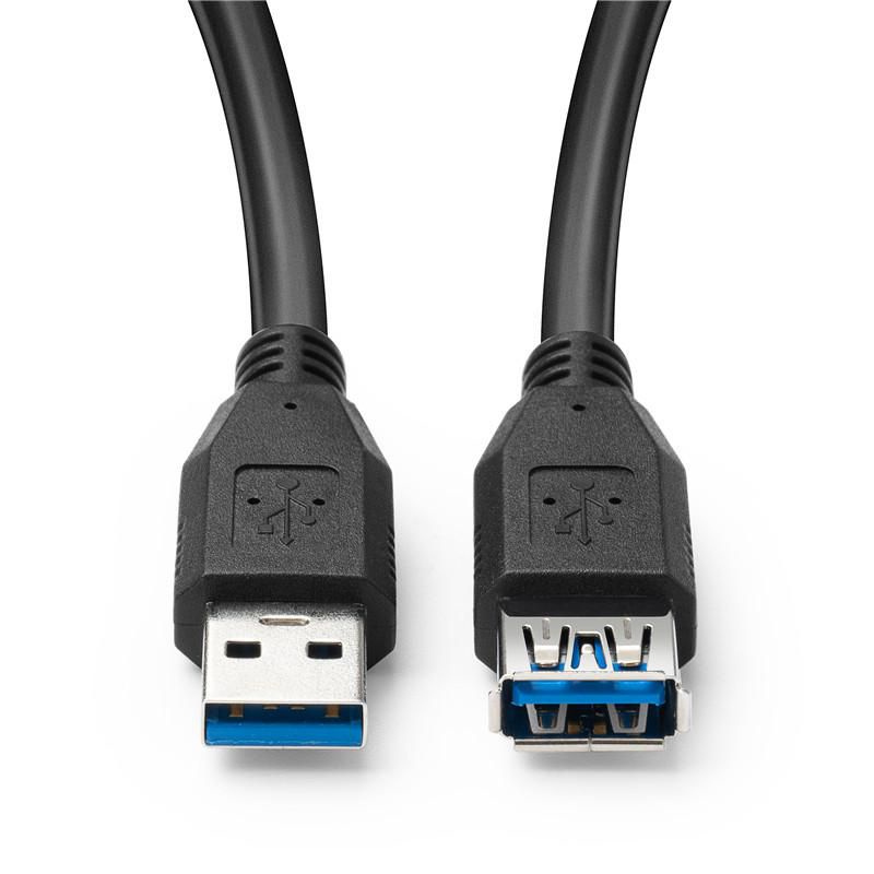 Microconnect USB3.0AAF3B câble USB USB 3.2 Gen 1 (3.1 Gen 1) 3 m USB A Noir