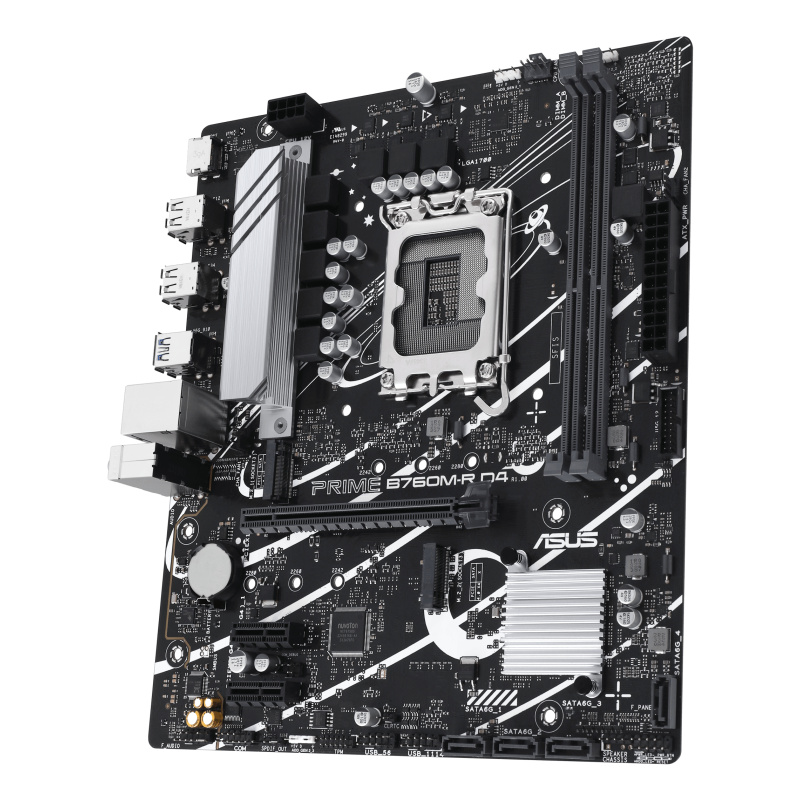 ASUS PRIME B760M-R D4 Intel B760 LGA 1700 micro ATX