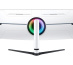 Samsung G95NC LED display 144,8 cm (57") 7680 x 2160 pixels Dual UHD Noir, Blanc