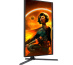 AOC G3 Q27G3XMN/BK écran plat de PC 68,6 cm (27") 2560 x 1440 pixels 2K Ultra HD LED Noir, Rouge