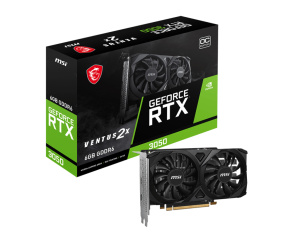 MSI VENTUS GeForce RTX 3050 2X E 6G OC NVIDIA 6 Go GDDR6