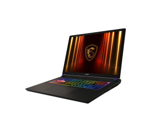 MSI Vector 17 HX AI A2XWIG-010FR Intel Core Ultra 9 275HX Ordinateur portable 43,2 cm (17") Quad HD+ 32 Go DDR5-SDRAM 2 To SSD NVIDIA GeForce RTX 5080 Wi-Fi 7 (802.11be) Windows 11 Home Français Gris