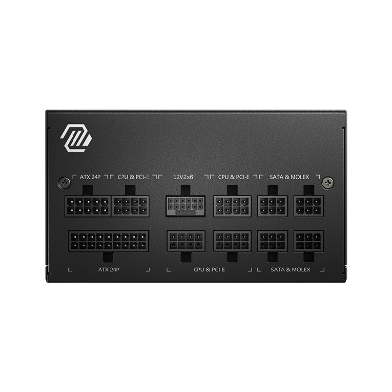 MSI MAG A850GL PCIE5 unité d'alimentation d'énergie 850 W 20+4 pin ATX ATX Noir