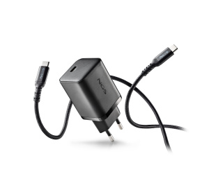 NGS BUD 65W-L Universel Noir Secteur Charge rapide Intérieure