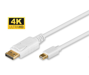 Microconnect DP-MMG-180M câble DisplayPort 2 m Mini DisplayPort Blanc