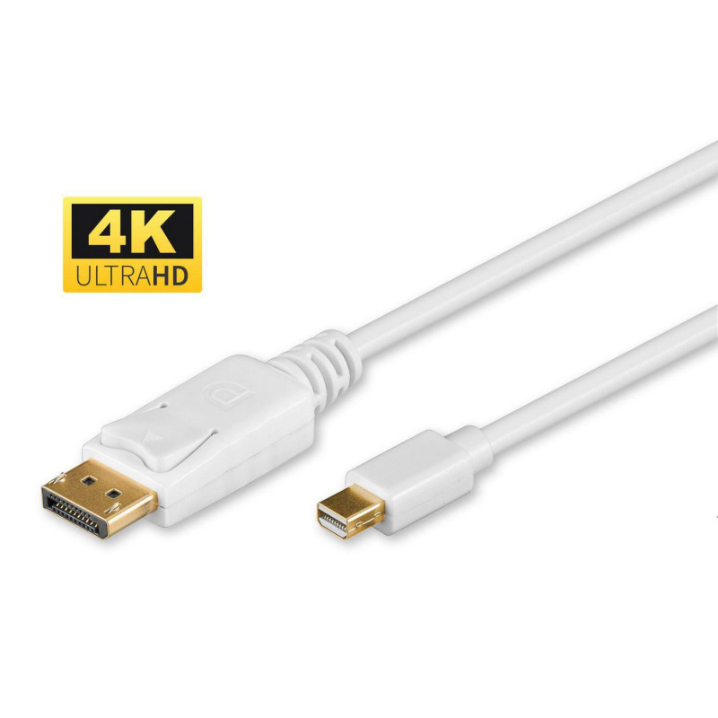 Microconnect DP-MMG-180M câble DisplayPort 2 m Mini DisplayPort Blanc