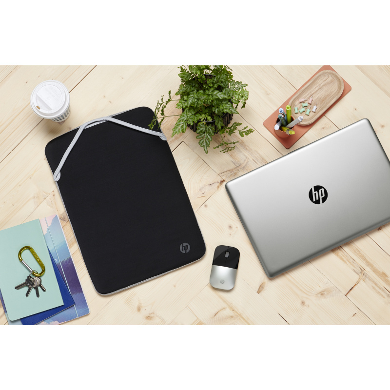 HP Housse de protection réversible pour ordinateur portable 15,6 pouces (bleu)