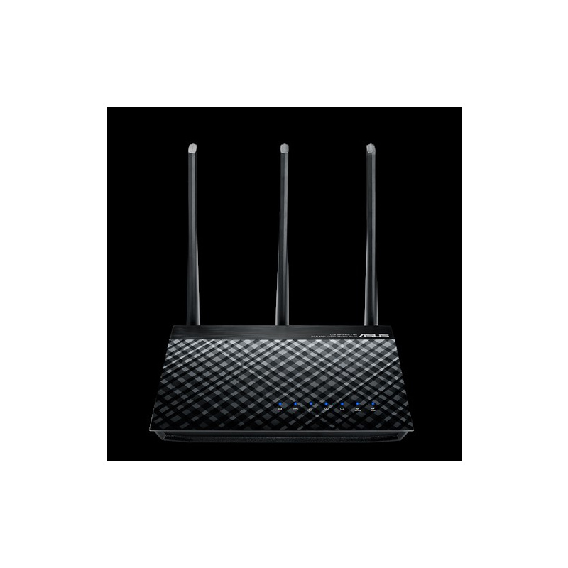ASUS DSL-AC51 routeur sans fil Gigabit Ethernet Bi-bande (2,4 GHz / 5 GHz) Noir