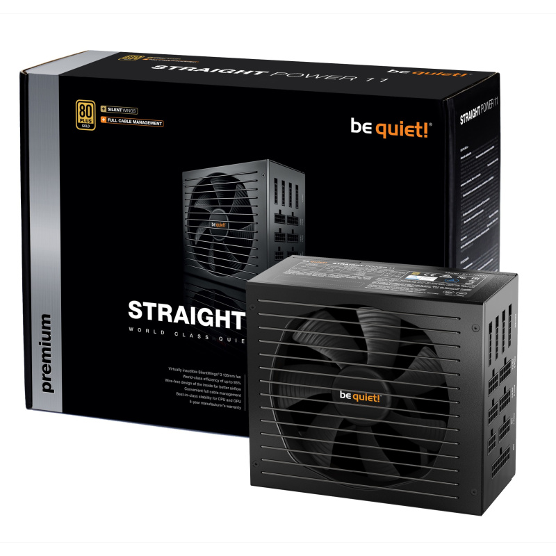 be quiet! Straight Power 11 1000 W | Alimentation, 80 Plus Gold
