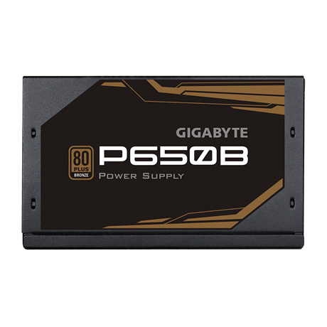 Gigabyte P650B unité d'alimentation d'énergie 650 W 20+4 pin ATX ATX Noir