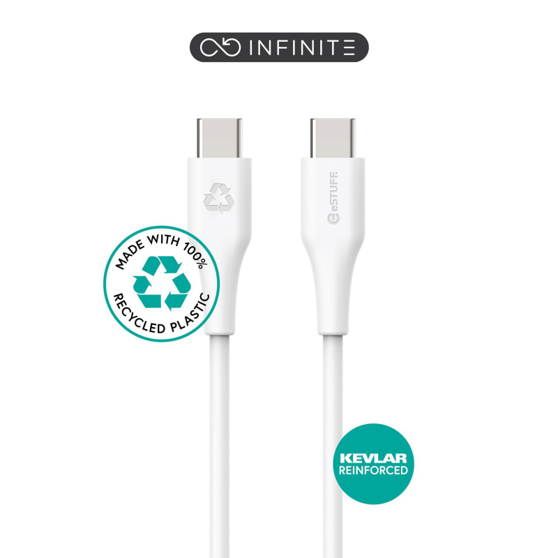 eSTUFF ES604370-BULK câble USB USB 2.0 1 m USB C Blanc
