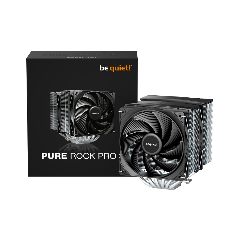 be quiet! PURE ROCK PRO 3| Ventirad double tour, socket Intel et AMD