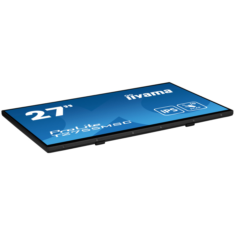 iiyama ProLite T2755MSC-B1 écran plat de PC 68,6 cm (27") 1920 x 1080 pixels Full HD LED Écran tactile Dessus de table Noir