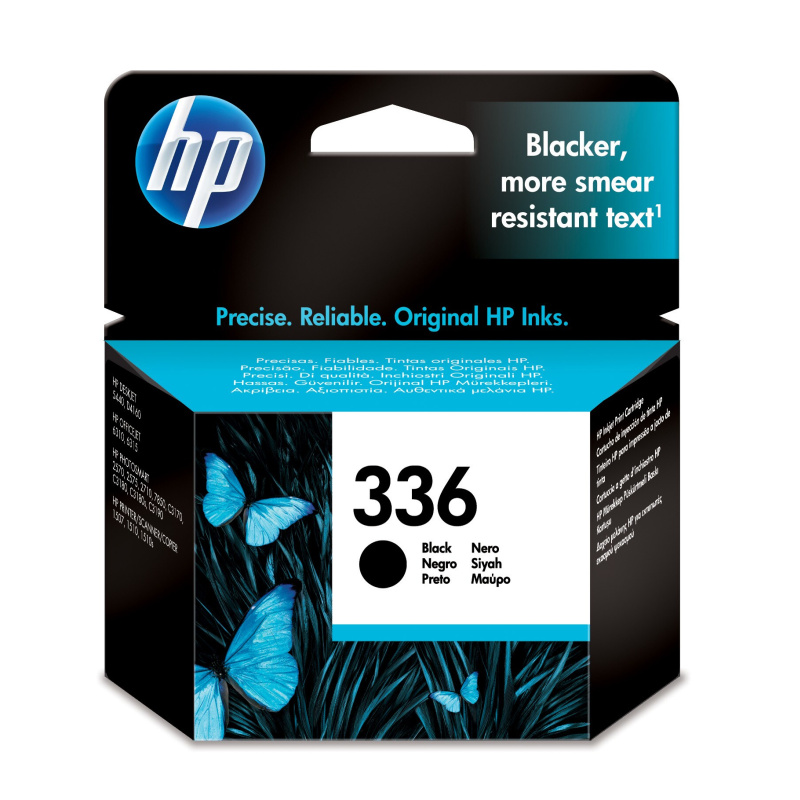 HP 336 cartouche d'encre 1 pièce(s) Original Rendement standard Noir