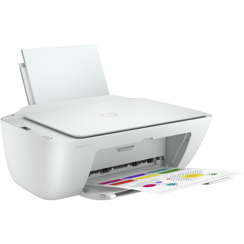 HP DeskJet 2710 Sans fil All-in-One Couleur Imprimante, Instant Ink; copieur, scanner