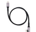 Nanocable 10.01.4702 câble USB USB 3.2 Gen 2 (3.1 Gen 2) 2 m USB C 10 Gbit/s 100 W Noir
