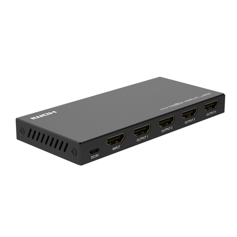 Microconnect MC-HDMISPLITTER0104-4K répartiteur vidéo HDMI