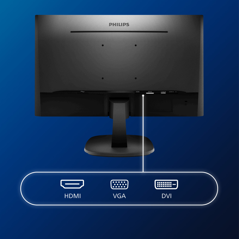 Philips V Line Moniteur LCD Full HD 273V7QDAB/00