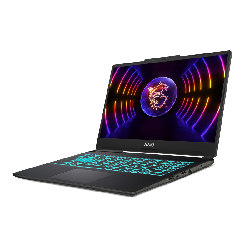 MSI Cyborg 15 A13VF-679FR Intel® Core™ i7 i7-13620H Ordinateur portable 39,6 cm (15.6") Full HD 32 Go DDR5-SDRAM 1 To SSD NVIDIA GeForce RTX 4060 Wi-Fi 6E (802.11ax) Windows 11 Home Noir
