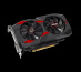 ASUS CERBERUS-GTX1050TI-O4G NVIDIA GeForce GTX 1050 Ti 4 Go GDDR5