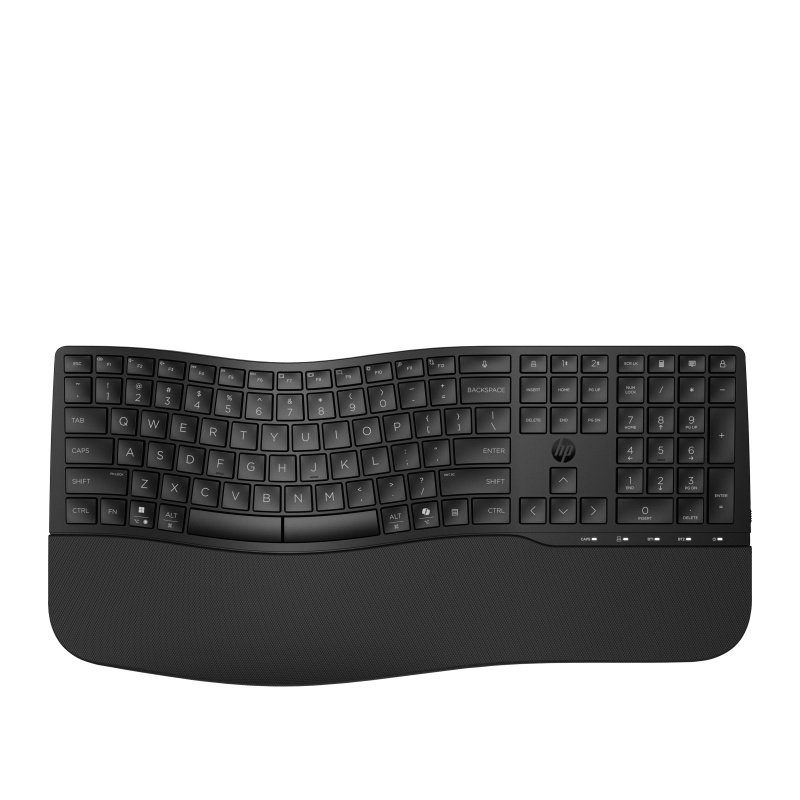 HP STORE 3PL clavier Bureau RF sans fil + Bluetooth Noir