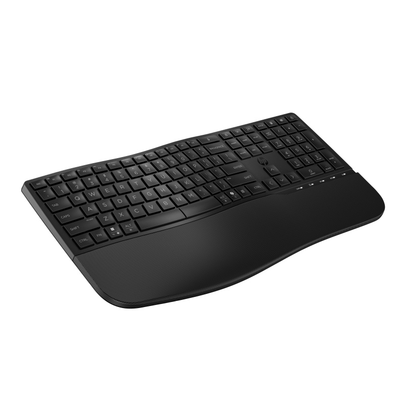 HP STORE 3PL clavier Bureau RF sans fil + Bluetooth Noir