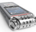 Philips DVT4115 Digital Voice Tracer Carte flash Chrome, Argent