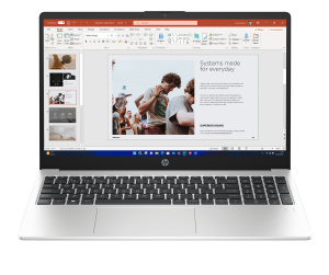 HP 255 G10 AMD Ryzen™ 5 7530U Ordinateur portable 39,6 cm (15.6") Full HD 16 Go DDR4-SDRAM 512 Go SSD Wi-Fi 6 (802.11ax) Windows 11 Home Argent