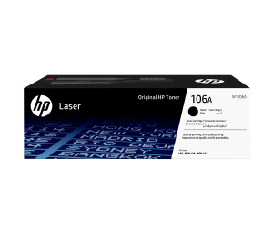 HP Cartouche de toner laser authentique 106A, noir