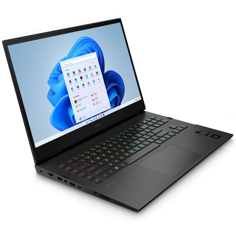 OMEN by HP 17-ck2013nf Intel® Core™ i7 i7-13700HX Ordinateur portable 43,9 cm (17.3") Quad HD 32 Go DDR5-SDRAM 1 To SSD NVIDIA GeForce RTX 4090 Wi-Fi 6E (802.11ax) Windows 11 Home Noir