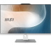 MSI Modern AM272P 12M-1260FR Intel® Core™ i5 i5-1235U 68,6 cm (27") 1920 x 1080 pixels PC All-in-One 16 Go DDR4-SDRAM 500 Go SSD Windows 11 Home Wi-Fi 6E (802.11ax) Blanc